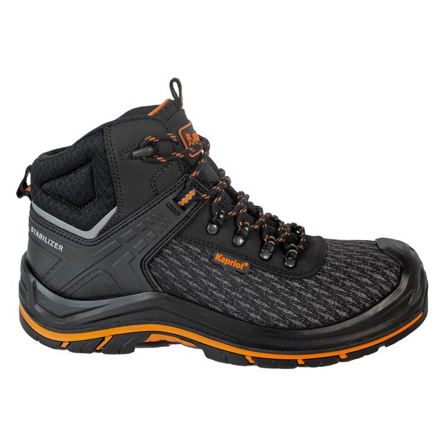SCARPA ANTINFORTUNISTICA 39 KAPRIOL NEPTUNE ALTA CLASSE S3 SRFO NERA ARANCIO | Tecnomat SCARPA ANTINFORTUNISTICA 39 KAPRIOL NEPTUNE ALTA CLASSE S3 SRFO NERA ARANCIO - 2 | Tecnomat