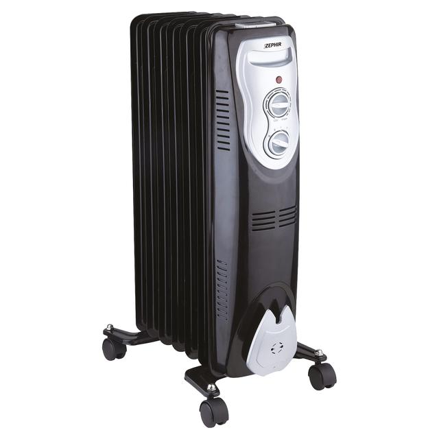 RADIATORE A OLIO 7 ELEMENTI ZEPHIR CON TERMOSTATO COLORE NERO | Tecnomat RADIATORE A OLIO 7 ELEMENTI ZEPHIR CON TERMOSTATO COLORE NERO | Tecnomat