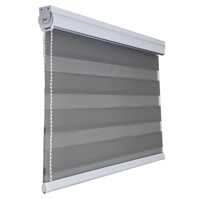 TENDA A RULLO ZEBRA FILTRANTE 120x250 cm GRIGIO | Tecnomat TENDA A RULLO ZEBRA FILTRANTE 120x250 cm GRIGIO | Tecnomat