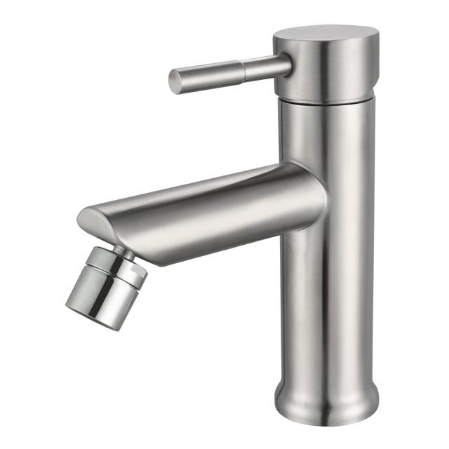 MISCELATORE BIDET ACQUAPRO KALEIA INOX CARTUCCIA C3 Ø 35 mm | Tecnomat MISCELATORE BIDET ACQUAPRO KALEIA INOX CARTUCCIA C3 Ø 35 mm - 2 | Tecnomat