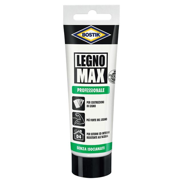 ADESIVO PROFESSIONALE LEGNO MAX BOSTIK 100g PER ESTERNI ED INTERNI SENZA ISOCIANATI | Tecnomat ADESIVO PROFESSIONALE LEGNO MAX BOSTIK 100g PER ESTERNI ED INTERNI SENZA ISOCIANATI | Tecnomat