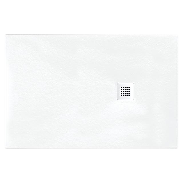PIATTO DOCCIA NATURE EFFETTO PIETRA IN MARMORESINA BIANCO 70x140 cm H 2,7 cm PILETTA Ø 90 mm | Tecnomat PIATTO DOCCIA NATURE EFFETTO PIETRA IN MARMORESINA BIANCO 70x140 cm H 2,7 cm PILETTA Ø 90 mm | Tecnomat