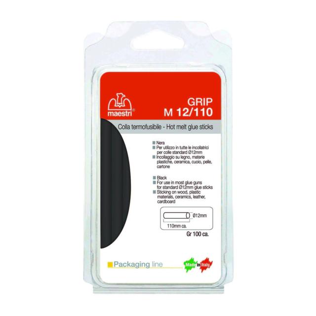 COLLA 100 g MAESTRI Ø 12x110 mm NERA 9 PZ | Tecnomat COLLA 100 g MAESTRI Ø 12x110 mm NERA 9 PZ - 2 | Tecnomat