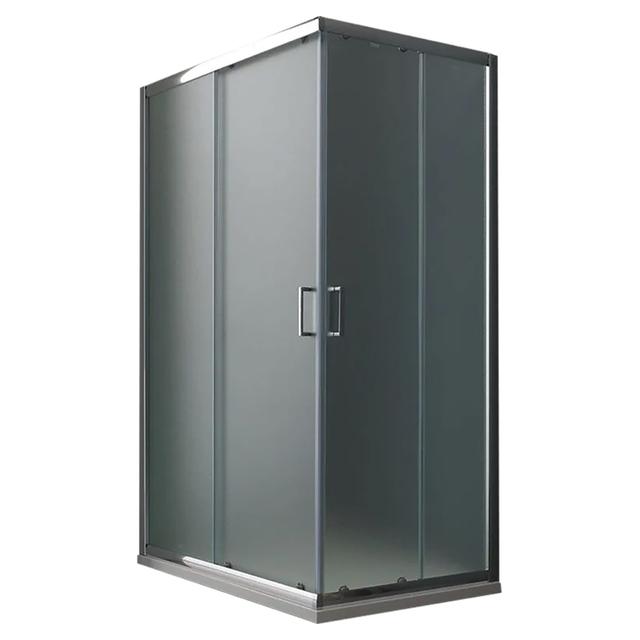 BOX DOCCIA GATE RETTANGOLARE 70x90 H 185 cm PROFILI CROMO VETRO SATINATO 6 mm | Tecnomat BOX DOCCIA GATE RETTANGOLARE 70x90 H 185 cm PROFILI CROMO VETRO SATINATO 6 mm - 2 | Tecnomat