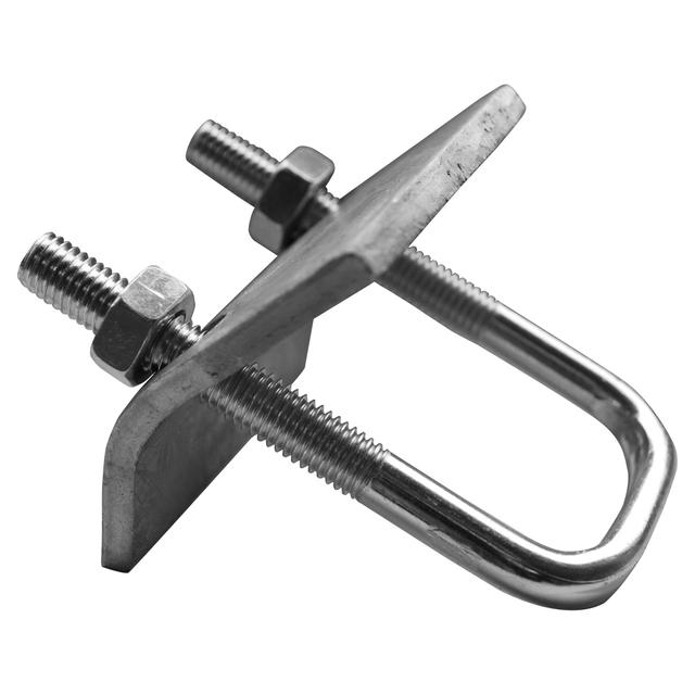 MORSETTO A CAVALLOTTO M10 PER PUTRELLE ACCIAIO ZINCATO A CALDO PER PROFILI PF3L | Tecnomat MORSETTO A CAVALLOTTO M10 PER PUTRELLE ACCIAIO ZINCATO A CALDO PER PROFILI PF3L | Tecnomat