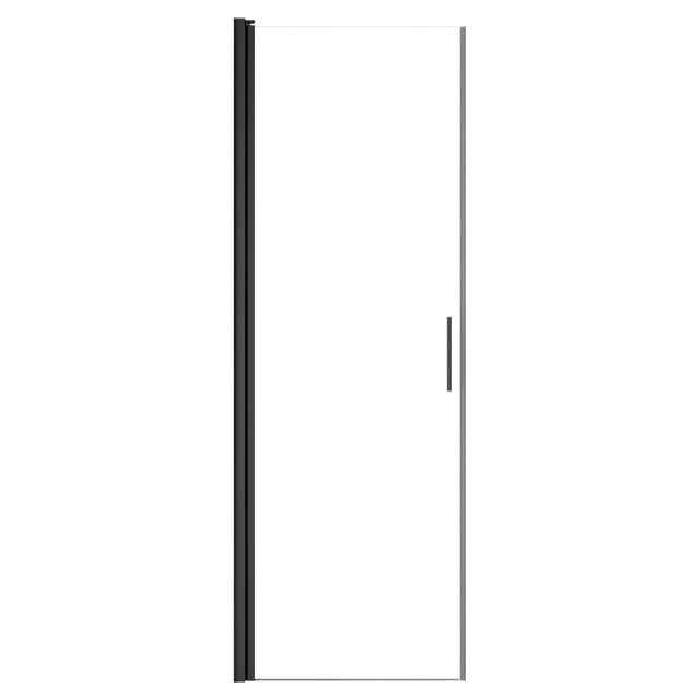 PORTA DOCCIA NEXMOD BATTENTE 67,5-69,5cm H 200 cm VETRO TRASPARENTE 6mm PROFILI NERO | Tecnomat PORTA DOCCIA NEXMOD BATTENTE 67,5-69,5cm H 200 cm VETRO TRASPARENTE 6mm PROFILI NERO - 2 | Tecnomat