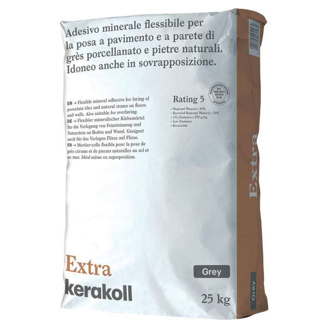 COLLA EXTRA GRIGIA KERAKOLL 25 kg PER ESTERNI | Tecnomat COLLA EXTRA GRIGIA KERAKOLL 25 kg PER ESTERNI | Tecnomat
