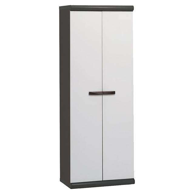 ARMADIO IN RESINA GAROFALO 2 ANTE TUTTOPIANI 63x169x39 cm GRIGIO | Tecnomat ARMADIO IN RESINA GAROFALO 2 ANTE TUTTOPIANI 63x169x39 cm GRIGIO | Tecnomat