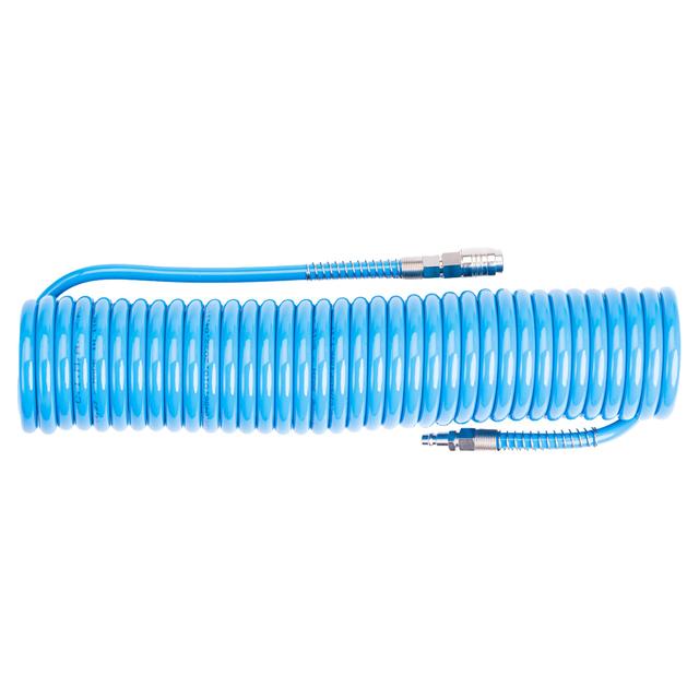 TUBO CIMA IN POLIURETANO SPIRALE 10 m 8x12 mm PER ARIA COMPRESSA CON ATTACCHI RAPIDI | Tecnomat TUBO CIMA IN POLIURETANO SPIRALE 10 m 8x12 mm PER ARIA COMPRESSA CON ATTACCHI RAPIDI - 2 | Tecnomat
