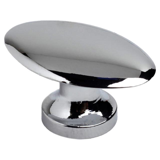 POMOLO OVALE IN ZAMA CROMO LUCIDO 32x20x18 mm | Tecnomat POMOLO OVALE IN ZAMA CROMO LUCIDO 32x20x18 mm - 2 | Tecnomat