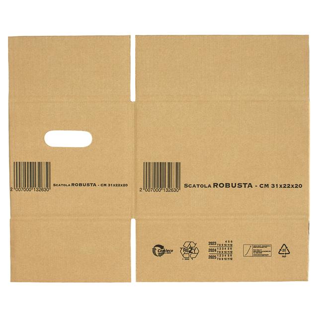 SCATOLA PER IMBALLO IN CARTONE 31x20x22 cm (LxHxP) CARTONE DOPPIA ONDA | Tecnomat SCATOLA PER IMBALLO IN CARTONE 31x20x22 cm (LxHxP) CARTONE DOPPIA ONDA | Tecnomat