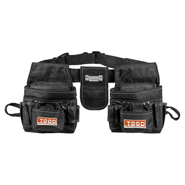 BORSA DOPPIA TOOD PORTA UTENSILI CON CINTURA | Tecnomat BORSA DOPPIA TOOD PORTA UTENSILI CON CINTURA - 2 | Tecnomat