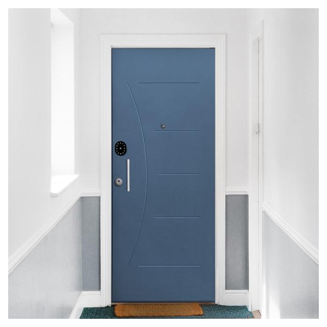 PORTA BLINDATA AZUL CLASSE 3 APERTURA SPINTA A DESTRA D SMART 210x90 cm (HxL) | Tecnomat PORTA BLINDATA AZUL CLASSE 3 APERTURA SPINTA A DESTRA D SMART 210x90 cm (HxL) - 2 | Tecnomat