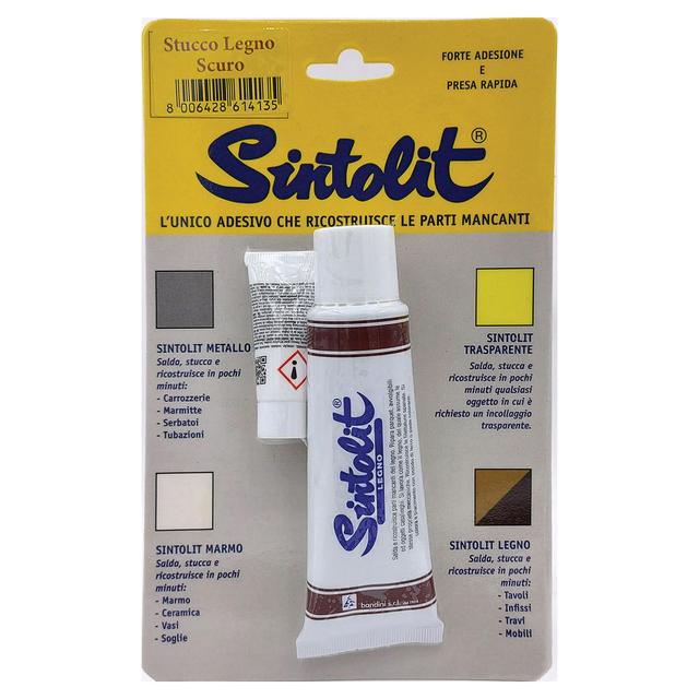 STUCCO LEGNO SCURO SINTOLIT 75 ml BICOMPONENTE | Tecnomat STUCCO LEGNO SCURO SINTOLIT 75 ml BICOMPONENTE | Tecnomat