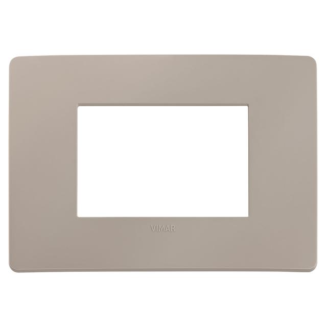 PLACCA VIMAR PLANA UP 3M TORTORA MATT TECNOPOLIMERO | Tecnomat PLACCA VIMAR PLANA UP 3M TORTORA MATT TECNOPOLIMERO - 2 | Tecnomat