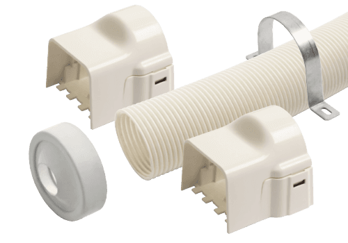 KIT TUBO FLESSIBILE LUNGHEZZA 1 m PER CANALINA CLIMA 110x75 mm | Tecnomat KIT TUBO FLESSIBILE LUNGHEZZA 1 m PER CANALINA CLIMA 110x75 mm - 2 | Tecnomat