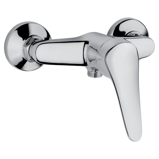 MISCELATORE DOCCIA ESTERNO IDELCO SERIE BURANO CROMO CARTUCCIA CERAMICA Ø 40 mm | Tecnomat MISCELATORE DOCCIA ESTERNO IDELCO SERIE BURANO CROMO CARTUCCIA CERAMICA Ø 40 mm - 2 | Tecnomat