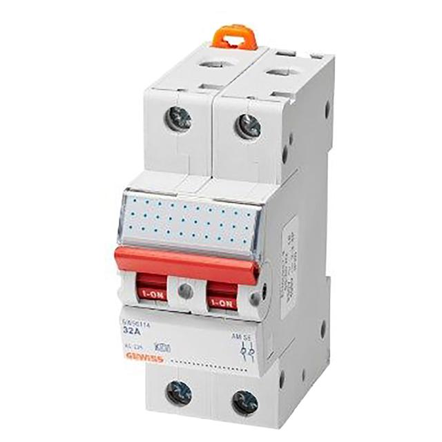 INTERRUTTORE SEZIONATORE 2P 32A GEWISS 400 Vac 1 MODULO | Tecnomat INTERRUTTORE SEZIONATORE 2P 32A GEWISS 400 Vac 1 MODULO - 2 | Tecnomat