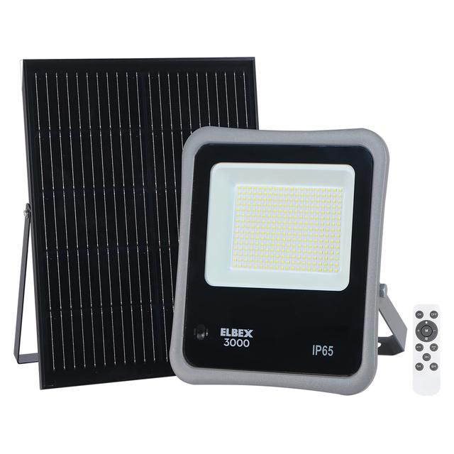 PROIETTORE SOLARE ELBEX SUDPOWER 2600lm 4000K IP65 CON PANNELLO E TELECOMANDO | Tecnomat PROIETTORE SOLARE ELBEX SUDPOWER 2600lm 4000K IP65 CON PANNELLO E TELECOMANDO - 2 | Tecnomat