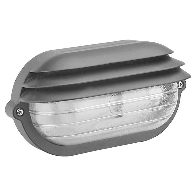 APPLIQUE EYE OVALE PALPEBRA NERA IN ALLUMINIO LAMPADINA E27 | Tecnomat APPLIQUE EYE OVALE PALPEBRA NERA IN ALLUMINIO LAMPADINA E27 - 2 | Tecnomat