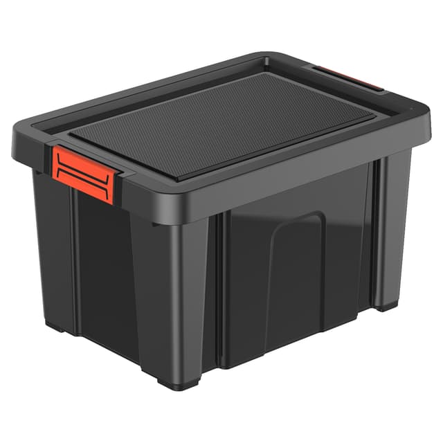 BULL BOX CON COPERCHIO 41x25x29,5 cm (LxHxP) 19 l NERO | Tecnomat BULL BOX CON COPERCHIO 41x25x29,5 cm (LxHxP) 19 l NERO - 2 | Tecnomat