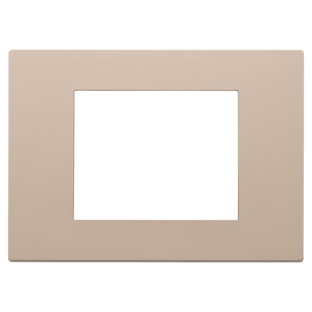 PLACCA VIMAR LINEA 3 MODULI IN TECNOPOLIMERO VERNICIATO COLORE ARGILLA | Tecnomat PLACCA VIMAR LINEA 3 MODULI IN TECNOPOLIMERO VERNICIATO COLORE ARGILLA - 2 | Tecnomat