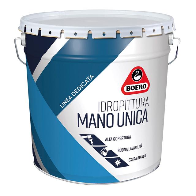 IDROPITTURA LAVABILE BOERO MANO UNICA 14 l PER INTERNI 9-11 m² CON 1 l PRONTO USO | Tecnomat IDROPITTURA LAVABILE BOERO MANO UNICA 14 l PER INTERNI 9-11 m² CON 1 l PRONTO USO | Tecnomat
