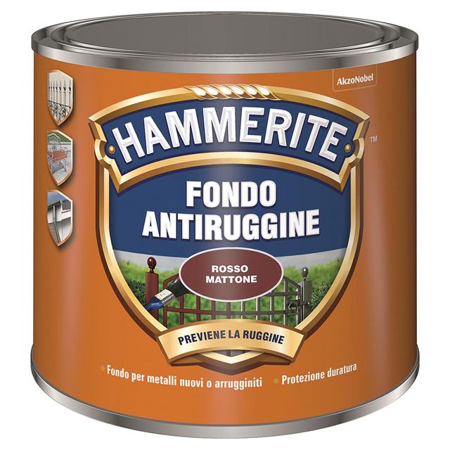 FONDO ANTIRUGGINE HAMMERITE 0,5 l ROSSO ALTA COPERTURA | Tecnomat FONDO ANTIRUGGINE HAMMERITE 0,5 l ROSSO ALTA COPERTURA | Tecnomat