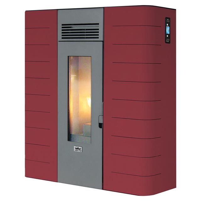 STUFA A PELLET ADLER IRIS 12 CANALIZZATA BORDEAUX | Tecnomat STUFA A PELLET ADLER IRIS 12 CANALIZZATA BORDEAUX | Tecnomat