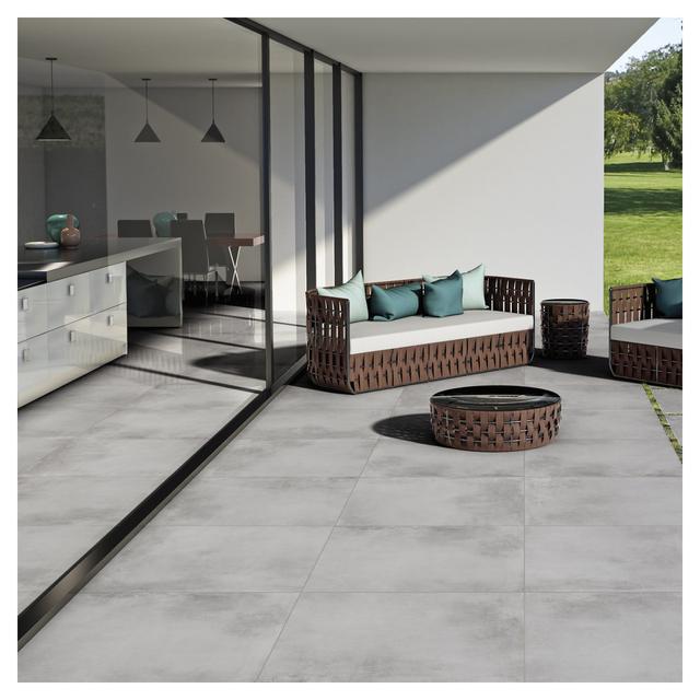 PAVIMENTO ESTERNO CAEMENTUM GRISEO 61x61x1 cm PEI4 R11 GRES PORCELLANATO | Tecnomat PAVIMENTO ESTERNO CAEMENTUM GRISEO 61x61x1 cm PEI4 R11 GRES PORCELLANATO - 2 | Tecnomat