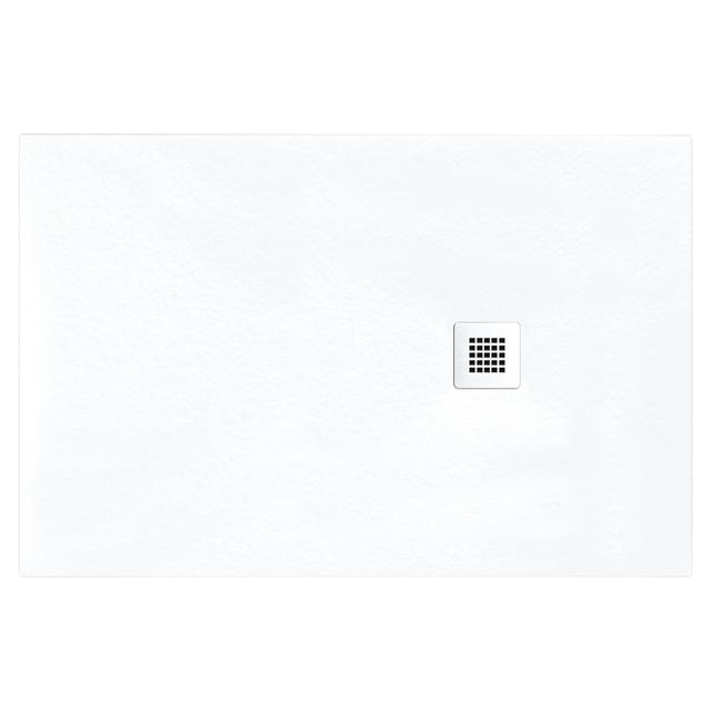 PIATTO DOCCIA NATURE EFFETTO PIETRA IN MARMORESINA BIANCO 90x100 cm H 3 cm PILETTA Ø 90 mm | Tecnomat PIATTO DOCCIA NATURE EFFETTO PIETRA IN MARMORESINA BIANCO 90x100 cm H 3 cm PILETTA Ø 90 mm | Tecnomat