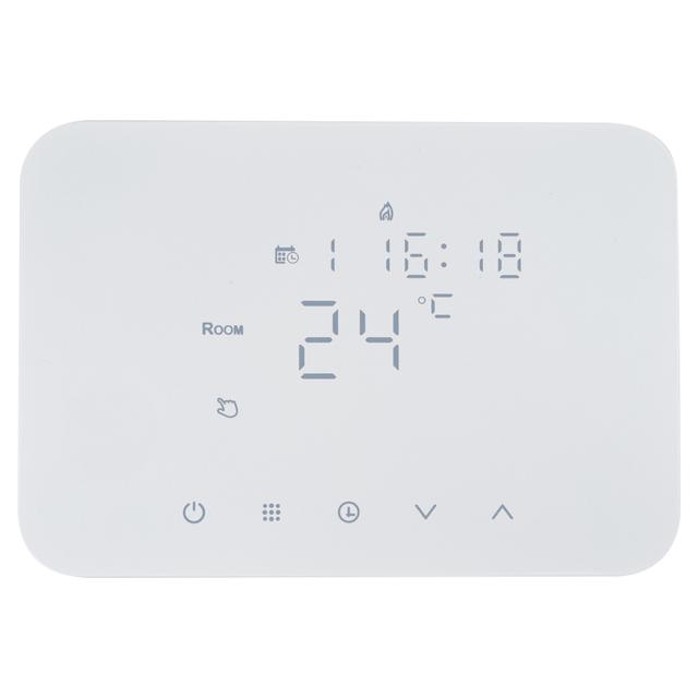 CRONOTERMOSTATO ISNATCH DIGITALE DA PARETE A BATTERIA TOUCH COLORE BIANCO | Tecnomat CRONOTERMOSTATO ISNATCH DIGITALE DA PARETE A BATTERIA TOUCH COLORE BIANCO | Tecnomat