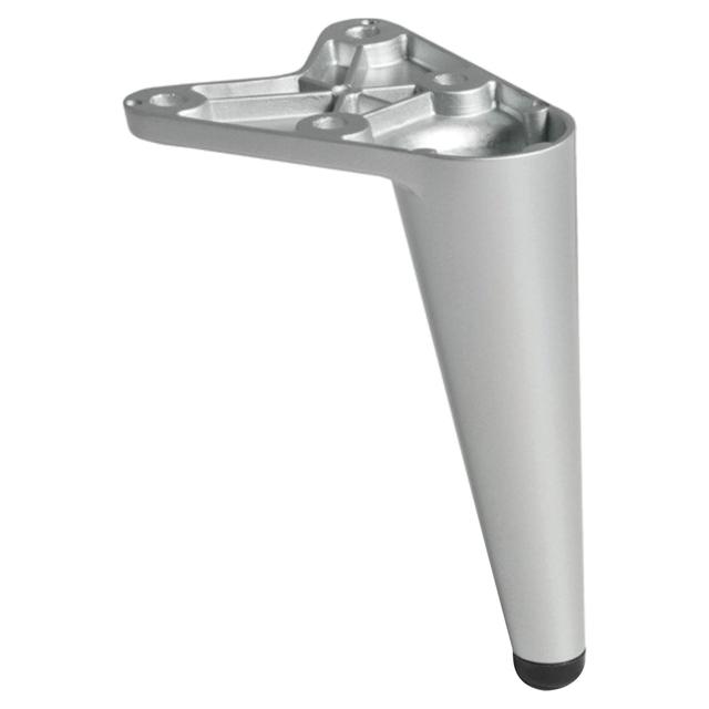 PIEDE PER MOBILE REGOLABILE H 100 mm ZAMA VERNICIATO ALLUMINIO | Tecnomat PIEDE PER MOBILE REGOLABILE H 100 mm ZAMA VERNICIATO ALLUMINIO - 2 | Tecnomat