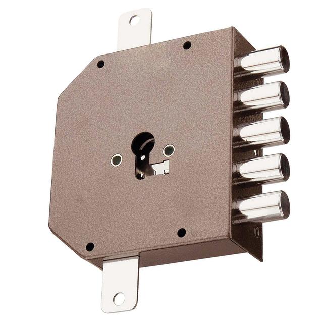 SERRATURA MOTTURA AD APPLICARE DESTRA TRIPLICE SCROCCO E POMOLO 28 mm ENTRATA 63 mm | Tecnomat SERRATURA MOTTURA AD APPLICARE DESTRA TRIPLICE SCROCCO E POMOLO 28 mm ENTRATA 63 mm | Tecnomat