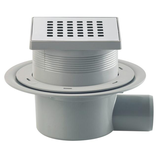 POZZETTO DOCCIA PAVIMENTO TEA MINIFLOW Q GRIGLIA L 110 X 110 mm INOX TELO TECNICO 1500 X 1200 mm | Tecnomat POZZETTO DOCCIA PAVIMENTO TEA MINIFLOW Q GRIGLIA L 110 X 110 mm INOX TELO TECNICO 1500 X 1200 mm - 2 | Tecnomat