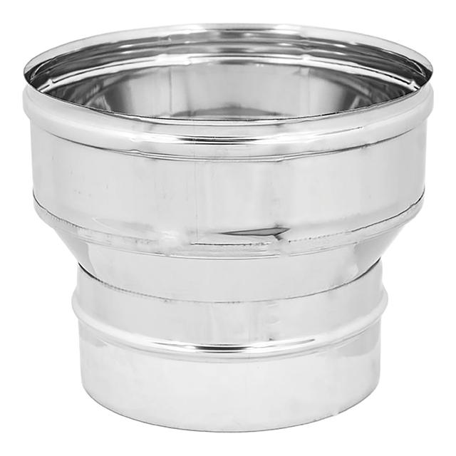 AUMENTO INOX MONOPARETE Ø 130 F A Ø 120 mm 5 Dc | Tecnomat AUMENTO INOX MONOPARETE Ø 130 F A Ø 120 mm 5 Dc - 2 | Tecnomat