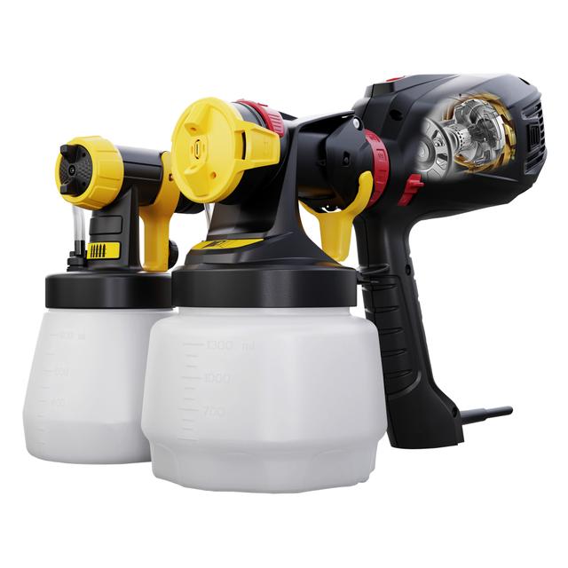 PISTOLA A SPRUZZO WAGNER W575 FLEXIOHVLP 2 SERBATOI 1300 ml E 800 ml PER MURO LEGNO METALLO | Tecnomat PISTOLA A SPRUZZO WAGNER W575 FLEXIOHVLP 2 SERBATOI 1300 ml E 800 ml PER MURO LEGNO METALLO | Tecnomat