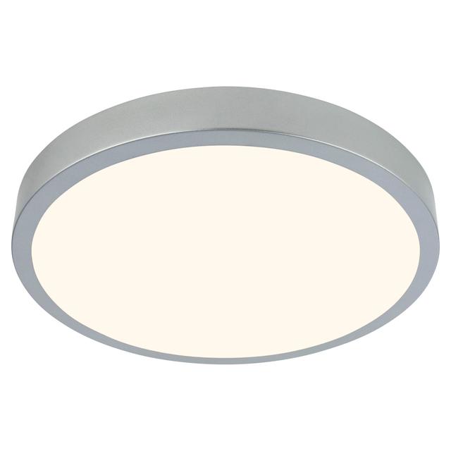 PLAFONIERA LED RUNA SILVER 24W 2900lm 3000K 38x5 cm | Tecnomat PLAFONIERA LED RUNA SILVER 24W 2900lm 3000K 38x5 cm - 2 | Tecnomat