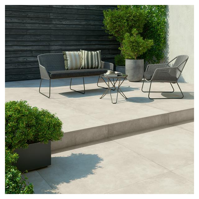 PAVIMENTO TH2 PARKER WHITE 120x120x2 cm RETTIFICATO PEI 4 R11 GRES PORCELLANATO | Tecnomat PAVIMENTO TH2 PARKER WHITE 120x120x2 cm RETTIFICATO PEI 4 R11 GRES PORCELLANATO - 2 | Tecnomat