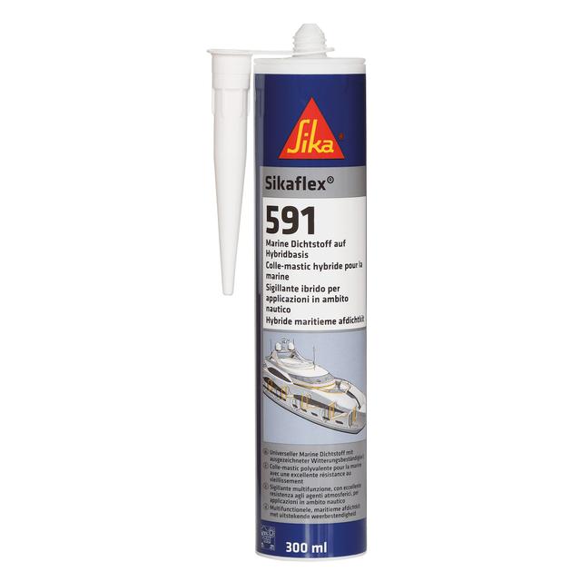 SIGILLANTE NAUTICA SIKA 591 BIANCO 300 ml POLIMERICO ELASTICO E RESISTENTE | Tecnomat SIGILLANTE NAUTICA SIKA 591 BIANCO 300 ml POLIMERICO ELASTICO E RESISTENTE | Tecnomat