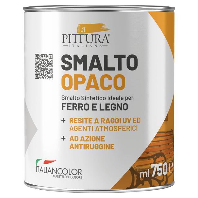 SMALTO A SOLVENTE OPACO LPI 0,75 l BIANCO RESA 10-12 m²/l PRONTO USO | Tecnomat SMALTO A SOLVENTE OPACO LPI 0,75 l BIANCO RESA 10-12 m²/l PRONTO USO - 2 | Tecnomat