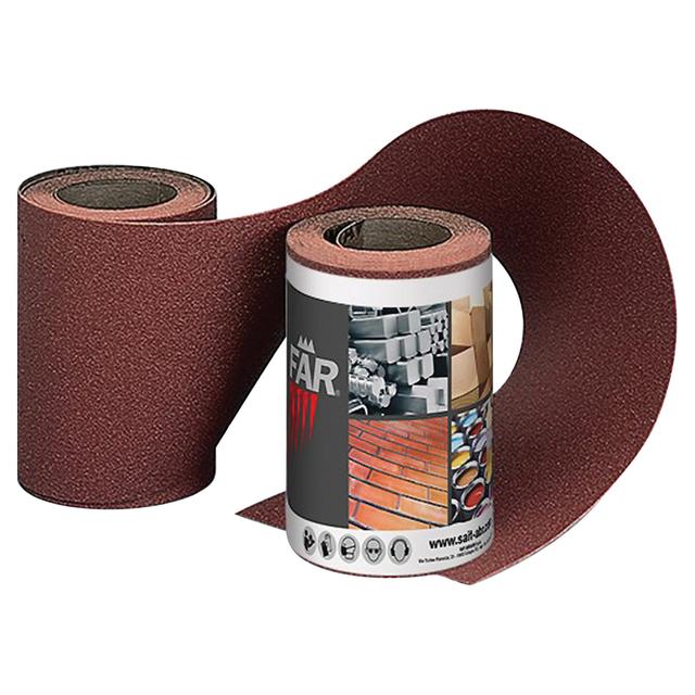 ROTOLO TELA ABRASIVA FAR SAIT 115 mm x 3 m GRANA 180 FLESSIBILE PER LEGNO E METALLO | Tecnomat ROTOLO TELA ABRASIVA FAR SAIT 115 mm x 3 m GRANA 180 FLESSIBILE PER LEGNO E METALLO - 2 | Tecnomat