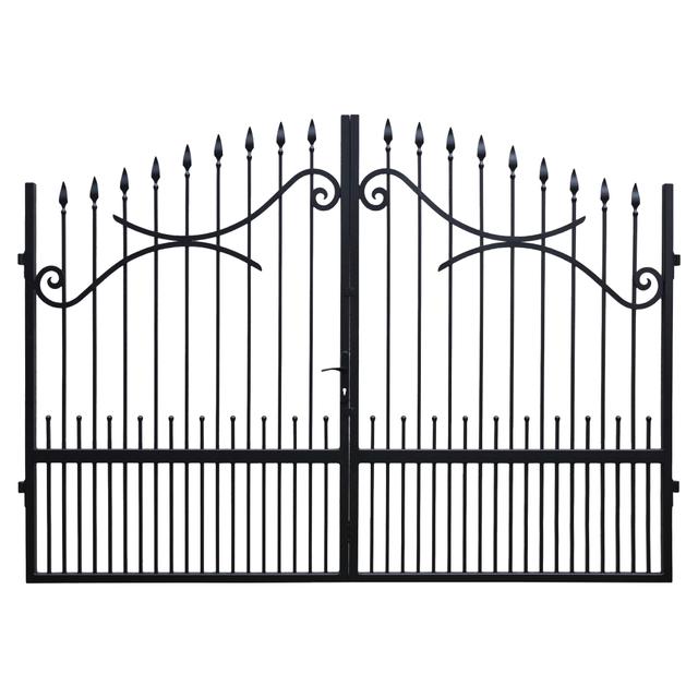 CANCELLO APOLLO DUE ANTEZINCATO E VERNICIATO NERO300x180/210 cm (LxH) | Tecnomat CANCELLO APOLLO DUE ANTEZINCATO E VERNICIATO NERO300x180/210 cm (LxH) - 2 | Tecnomat