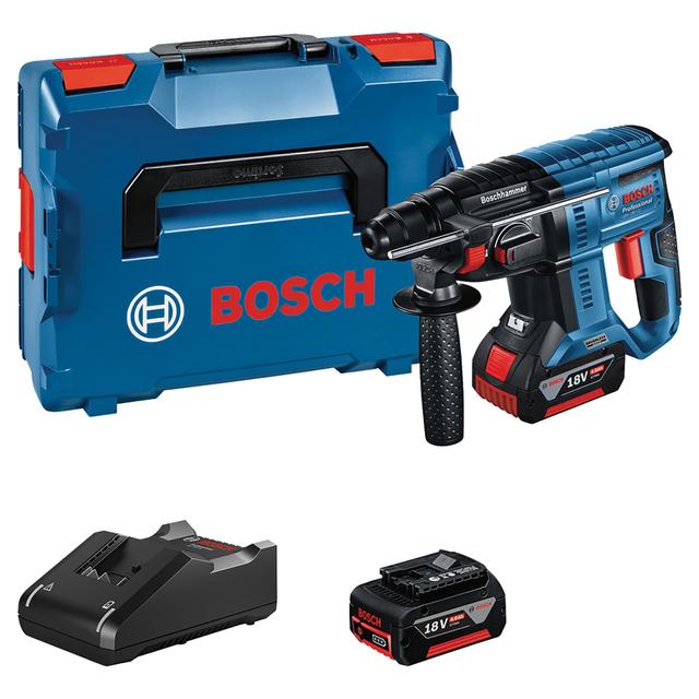 TASSELLATORE BOSCH 18 V GBH18 V-21 BRUSHLESS PROFESSIONAL 2 BATTERIE 4 Ah | Tecnomat TASSELLATORE BOSCH 18 V GBH18 V-21 BRUSHLESS PROFESSIONAL 2 BATTERIE 4 Ah | Tecnomat