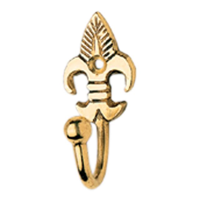 GANCIO COTTALI PER TENDE OTTONE LUCIDO VERNICIATO 55x25x20 mm 2 PEZZI | Tecnomat GANCIO COTTALI PER TENDE OTTONE LUCIDO VERNICIATO 55x25x20 mm 2 PEZZI - 2 | Tecnomat