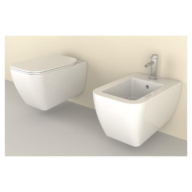 VASO SERIE ROMEO SOSPESO IN CERAMICA BIANCA SENZA BRIDA | Tecnomat VASO SERIE ROMEO SOSPESO IN CERAMICA BIANCA SENZA BRIDA | Tecnomat