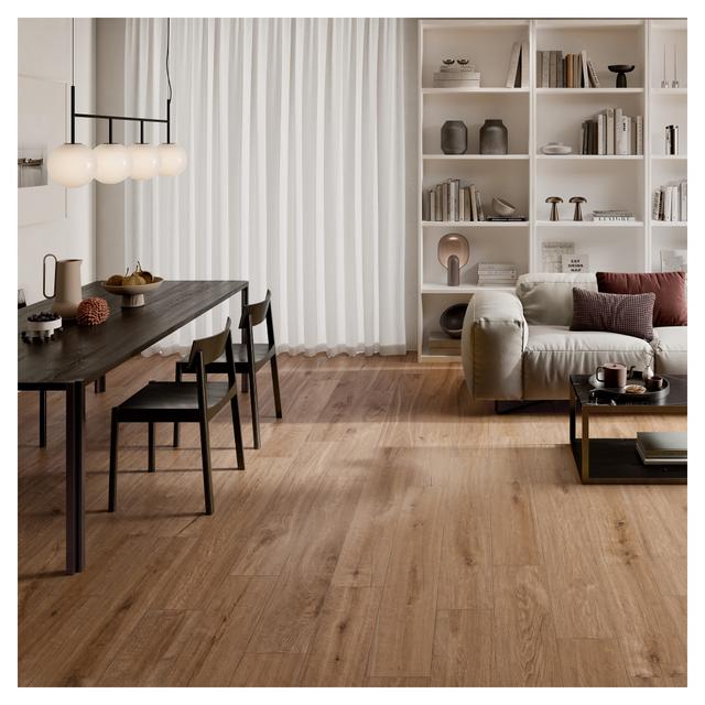 PAVIMENTO INTERNO KASHMIR ROVERE 20X120X0,9 cm GRES PORCELLANATO | Tecnomat PAVIMENTO INTERNO KASHMIR ROVERE 20X120X0,9 cm GRES PORCELLANATO | Tecnomat