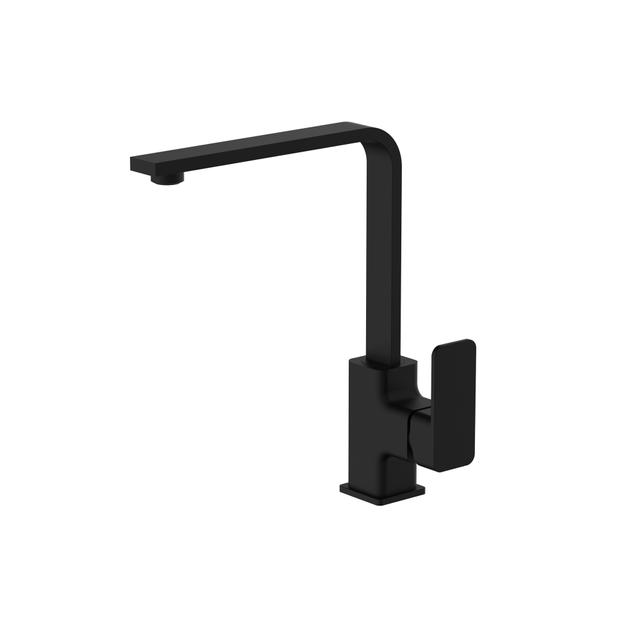 MISCELATORE LAVELLO TEOREMA DAMON NERO BOCCA ALTA A SQUADRA CARTUCCIA Ø 35 mm | Tecnomat MISCELATORE LAVELLO TEOREMA DAMON NERO BOCCA ALTA A SQUADRA CARTUCCIA Ø 35 mm - 2 | Tecnomat