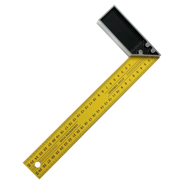 SQUADRA 30 cm DA FALEGNAME MILLIMETRATA IN ACCIAIO VERNICIATO | Tecnomat SQUADRA 30 cm DA FALEGNAME MILLIMETRATA IN ACCIAIO VERNICIATO - 2 | Tecnomat