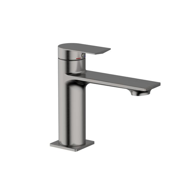 MISCELATORE LAVABO TEOREMA LENNON NICKEL SPAZZOLATO CARTUCCIA Ø 35 mm | Tecnomat MISCELATORE LAVABO TEOREMA LENNON NICKEL SPAZZOLATO CARTUCCIA Ø 35 mm - 2 | Tecnomat